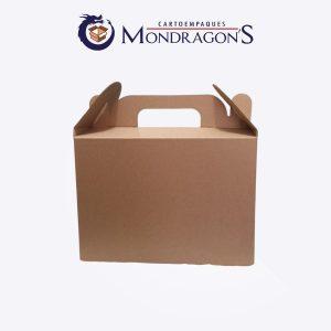 Caja tipo BoxLunch grande 25x14x18cm | Caja con 50 piezas