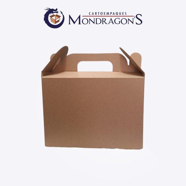 Caja tipo BoxLunch grande 25x14x18cm | Caja con 50 piezas