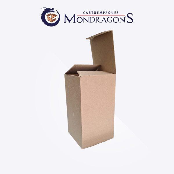 Caja café 10x10x18cm | Caja con 50 piezas