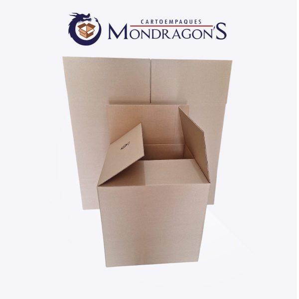 Caja café cúbica 10cm | Caja con 50 piezas