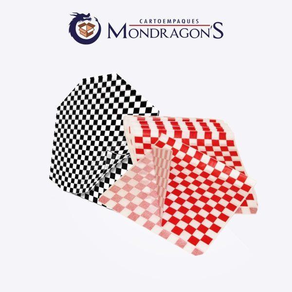 Papel grado alimenticio genérico 30x30cm | Caja con 1000 piezas