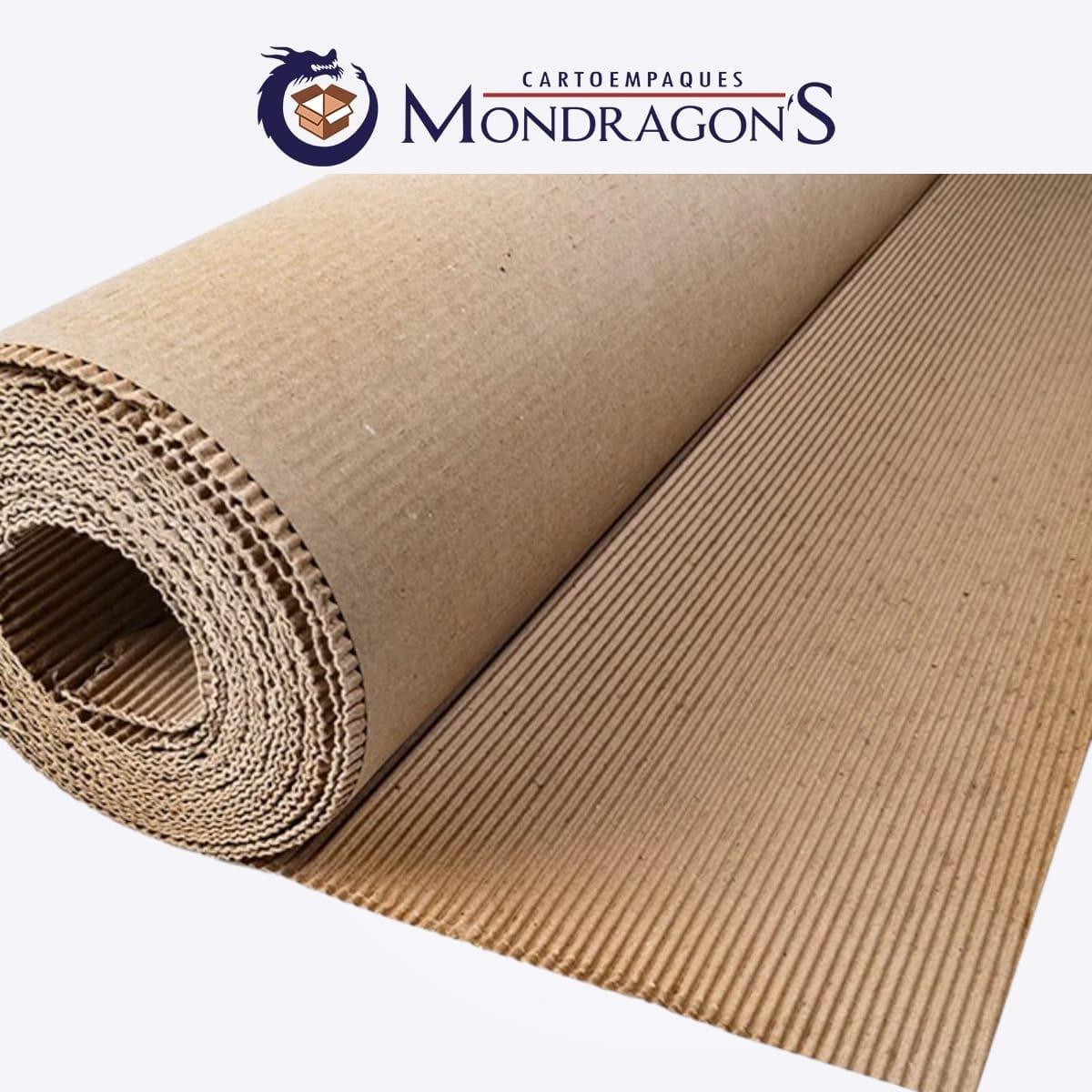 Papel corrugado por rollo