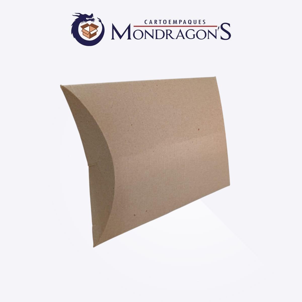 Caja tipo almohadilla 20x19x5.5cm | Paquete de 50 piezas