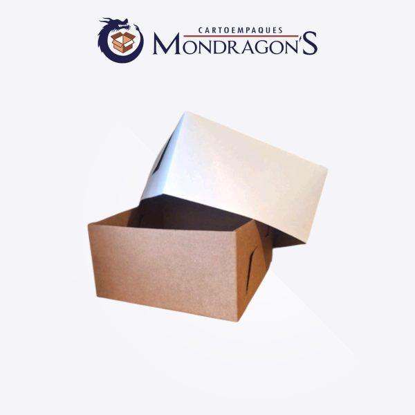 Caja de 30x30x13cm (base y tapa)  | Paquete de 50 piezas