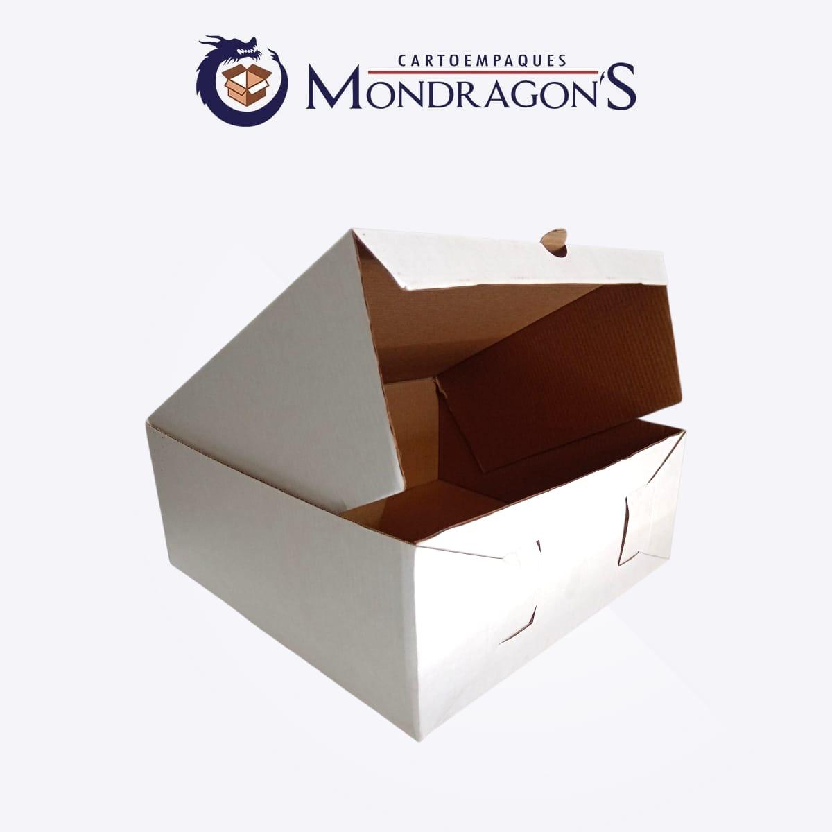 Caja blanca 30x30x12cm | Paquete de 50 piezas