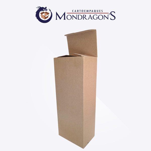Caja kraft 11.5x7.5x28cm | Paquete de 50 piezas