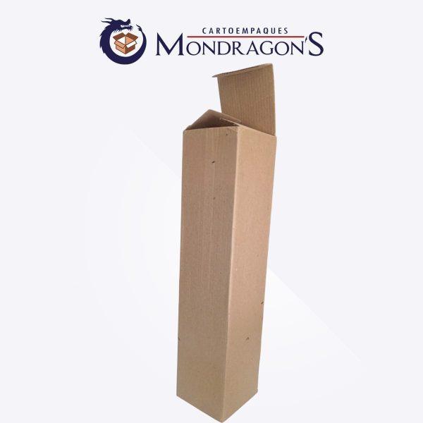 Caja kraft de 8x8x35cm | Paquete de 50 piezas