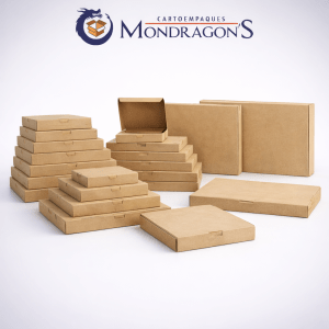 Caja kraft para pizza