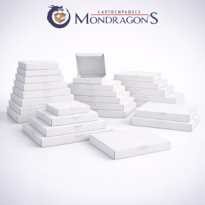 Caja blanca para pizza